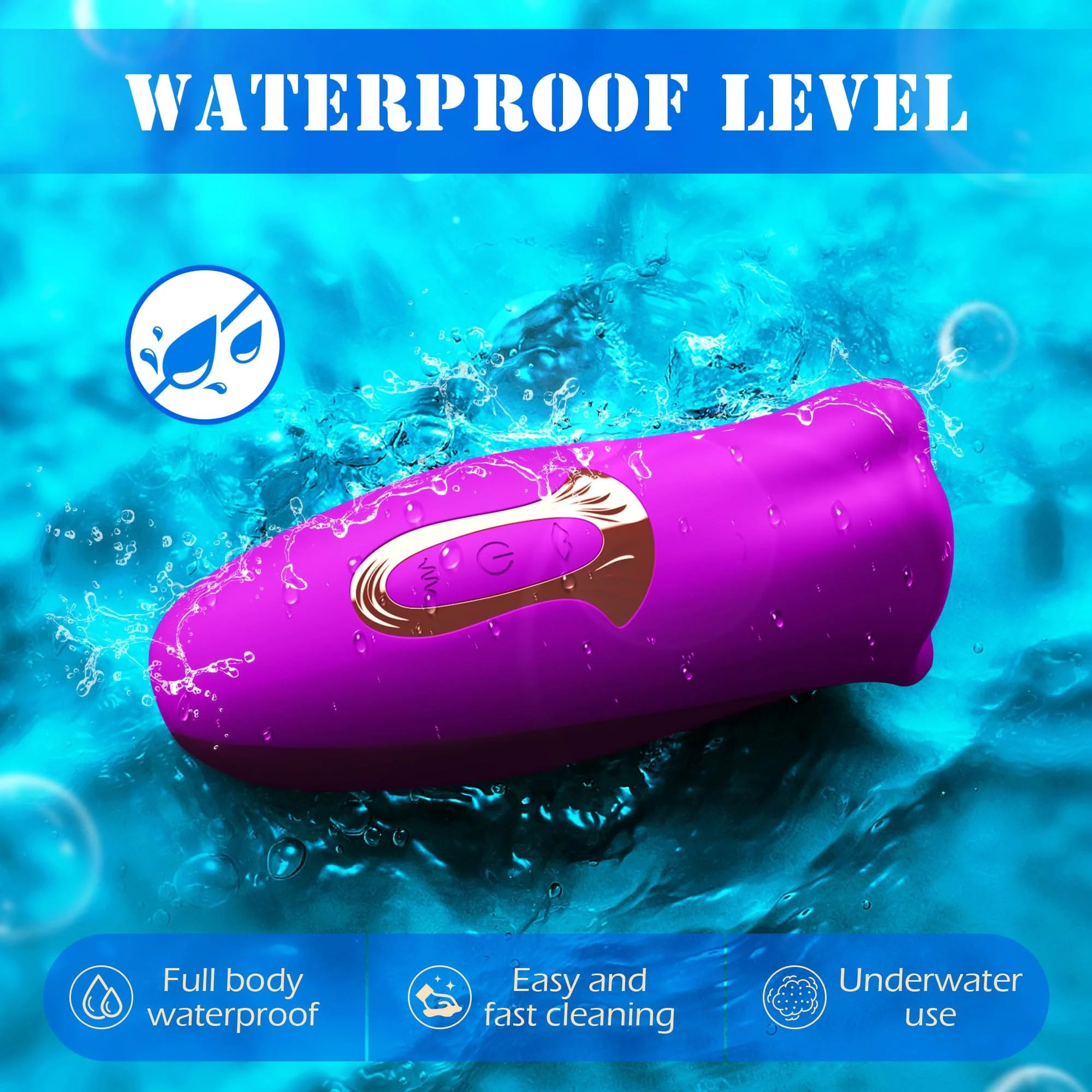 Rose Muncher 10 Biting & 10 Vibrating Modes Stimulate Nipple Clitoral Women Vibrator - Image 11