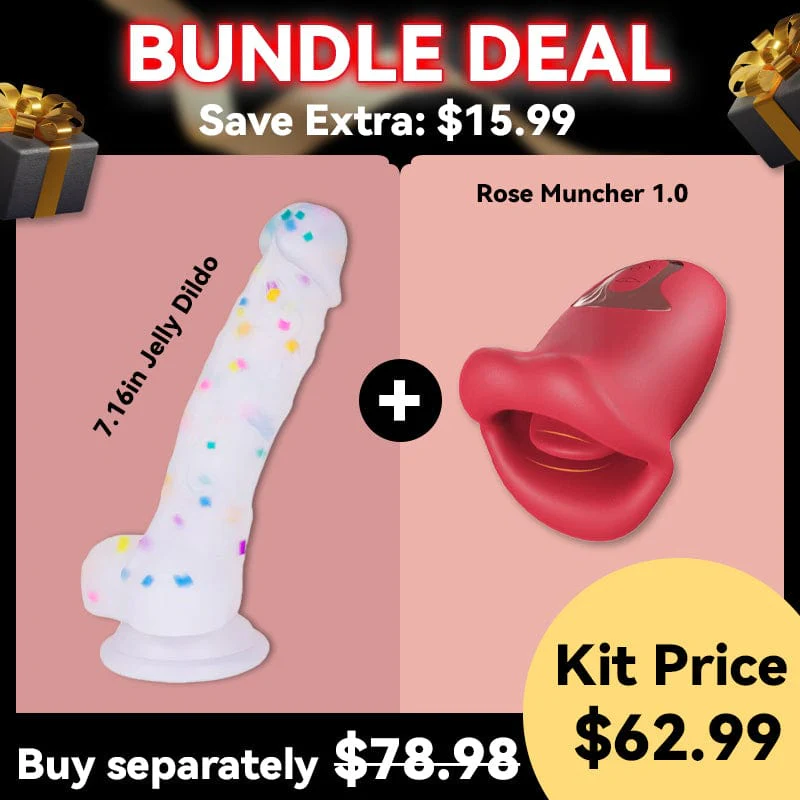 Rose Muncher 10 Biting & 10 Vibrating Modes Stimulate Nipple Clitoral Women Vibrator - Image 14