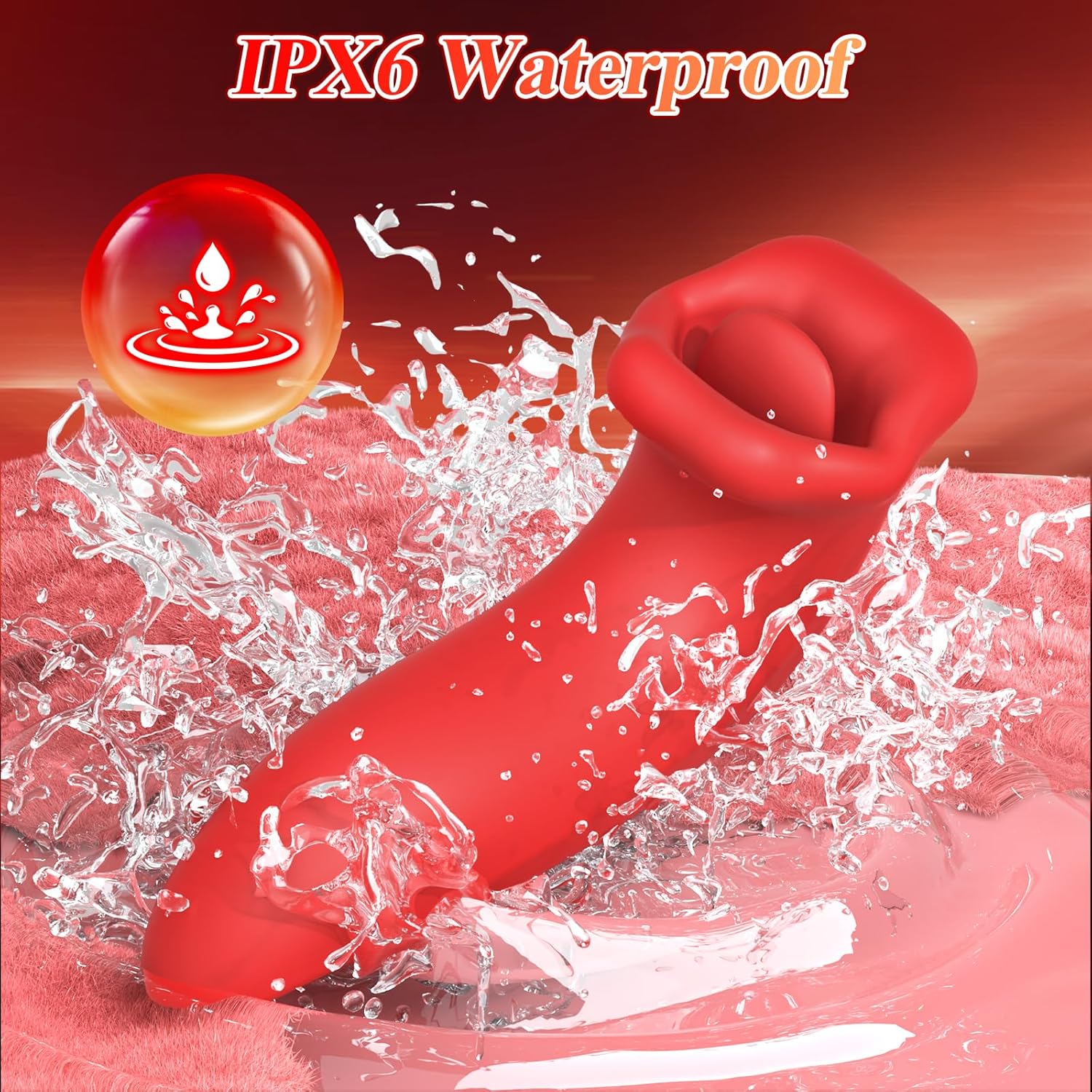 Rose Muncher - handheld Clitoral Vibrator for Oral Sex Pleasure - Image 6