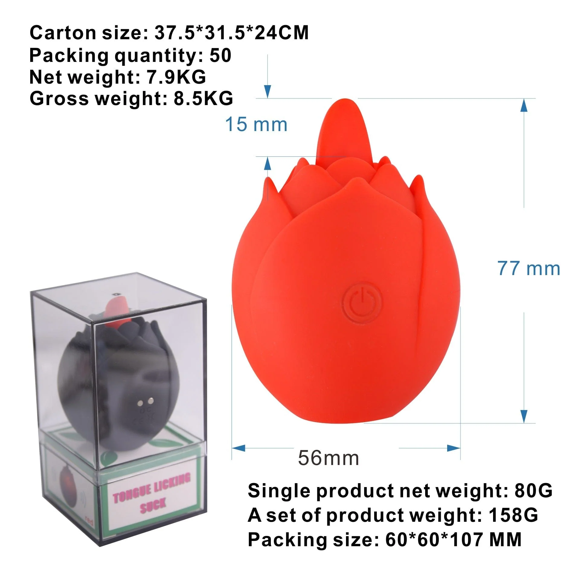 Rose Vibration Jump Egg Wireless Remote Control App - Image 4