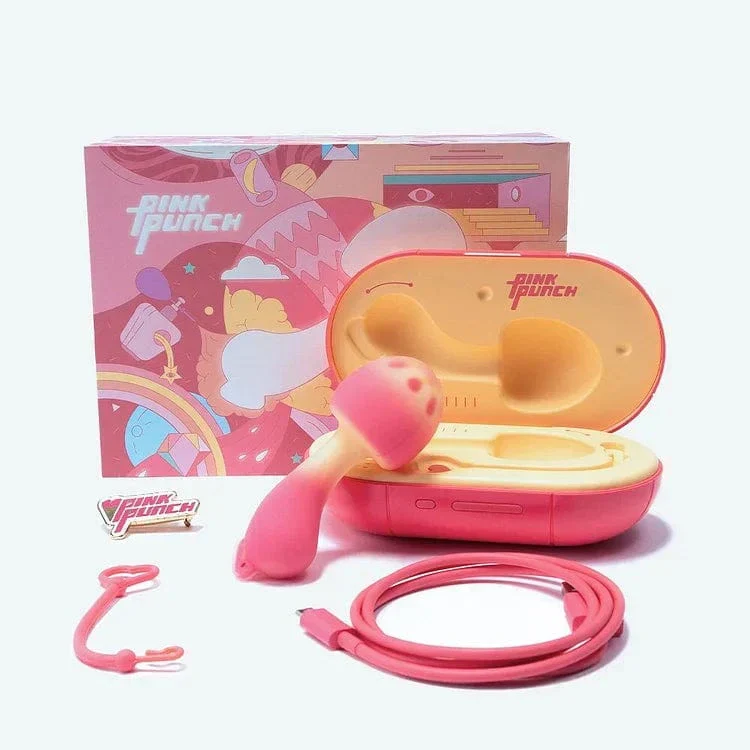 Sunset Mushroom Vibrator G Spot Clitoris Vibrator With Charging Warehouse - Image 6