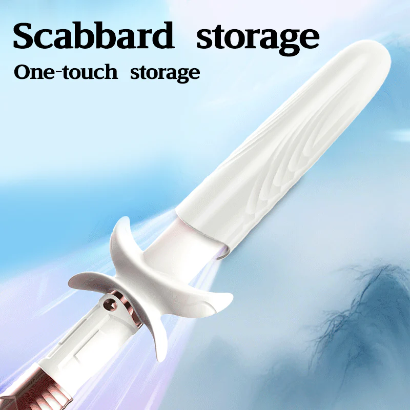 Sword - shaped Vibrating Clitoral G Spot Stimulator - Image 3