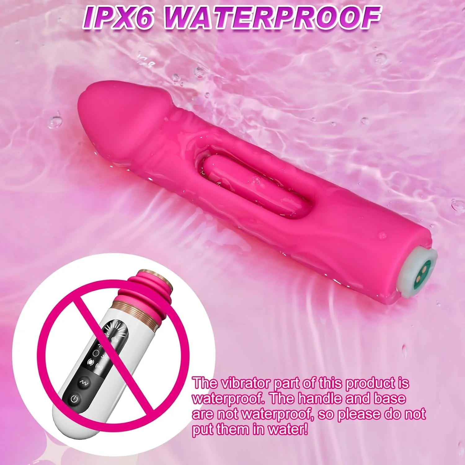 Telescopic Thrust Dildo Machine With 5 Thrusts And 8 Vibration Modes - Image 5