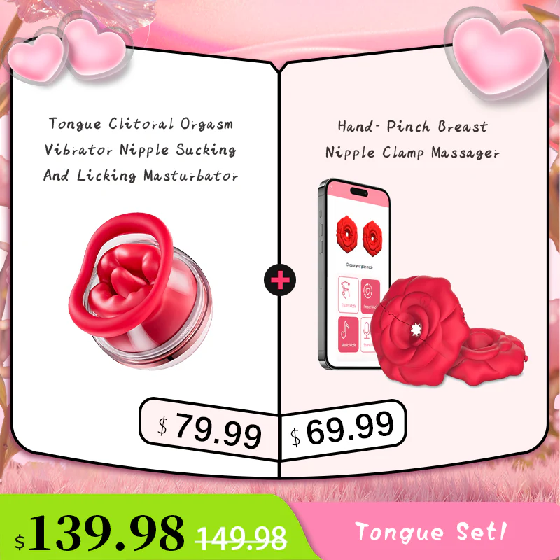 Tongue Clitoral Orgasm Vibrator Nipple Sucking And Licking Masturbator - Image 11