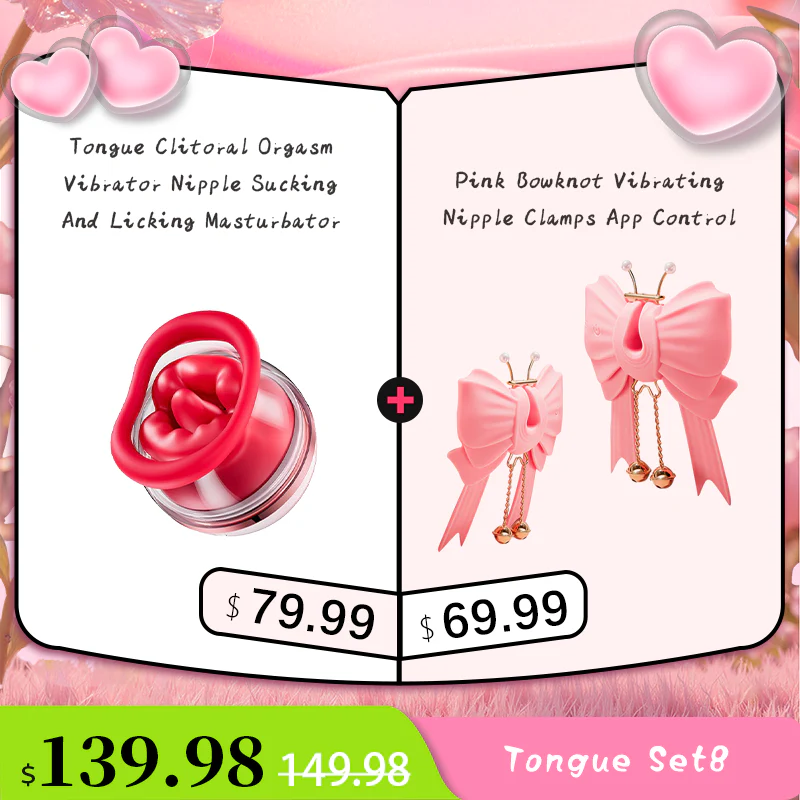 Tongue Clitoral Orgasm Vibrator Nipple Sucking And Licking Masturbator - Image 18