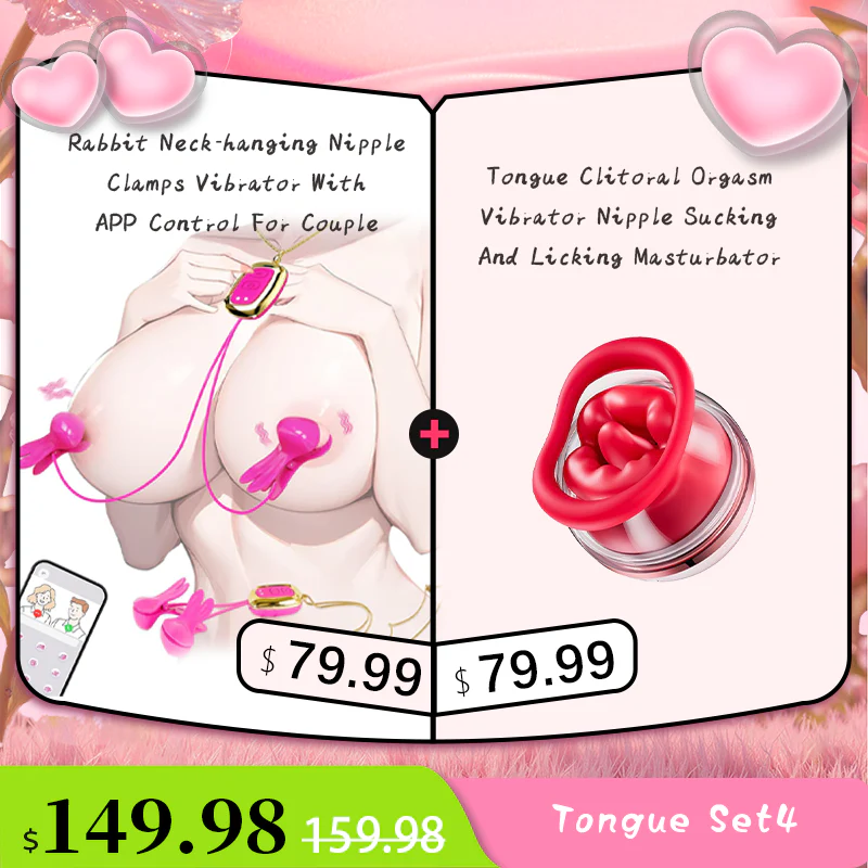 Tongue Clitoral Orgasm Vibrator Nipple Sucking And Licking Masturbator - Image 19