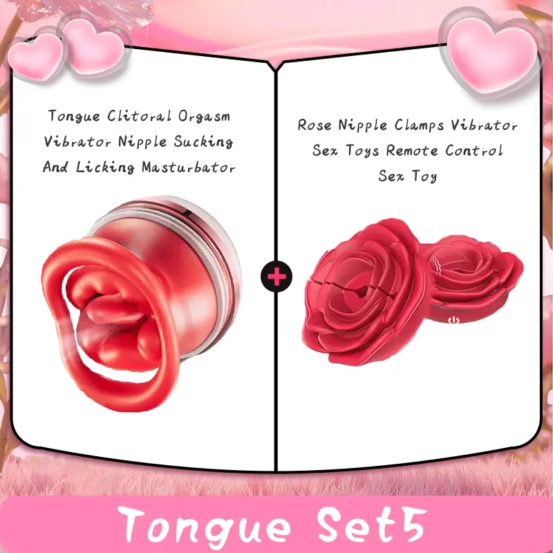 Tongue Clitoral Orgasm Vibrator Nipple Sucking And Licking Masturbator - Image 21