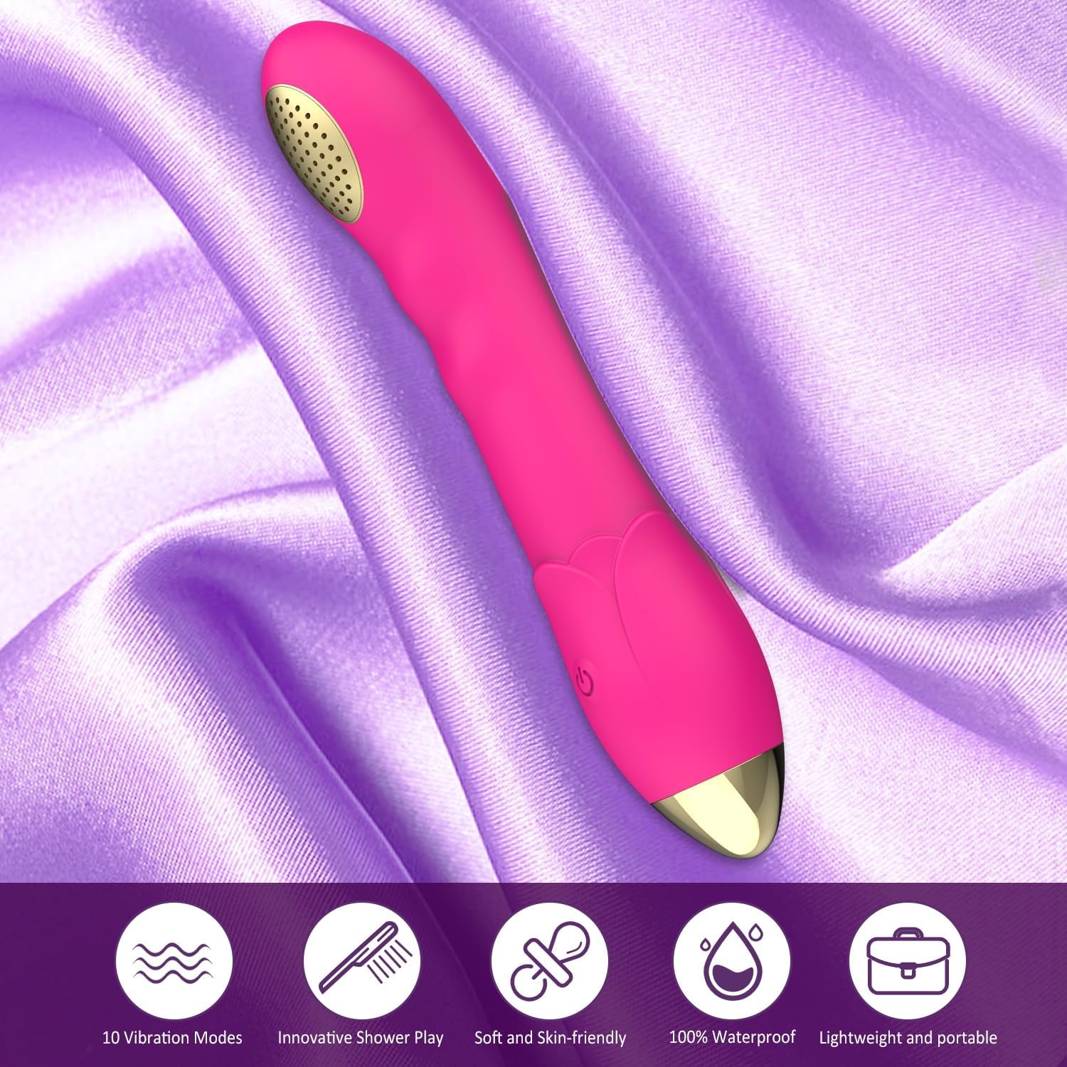 Water Squirting G Spot Clitoral Vibrators 10 Playful Vibrating Modes - Image 5