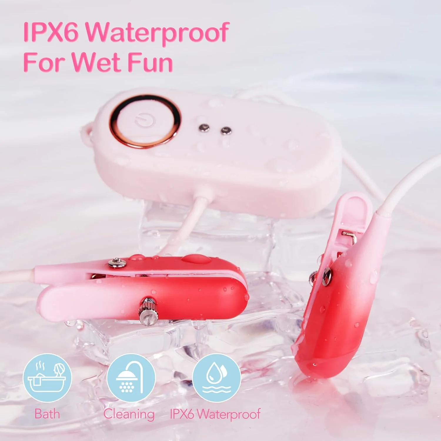 2 In 1 Wearable Nipple Clitoral Clamps Stimulation Vibrator For Women - Image 6