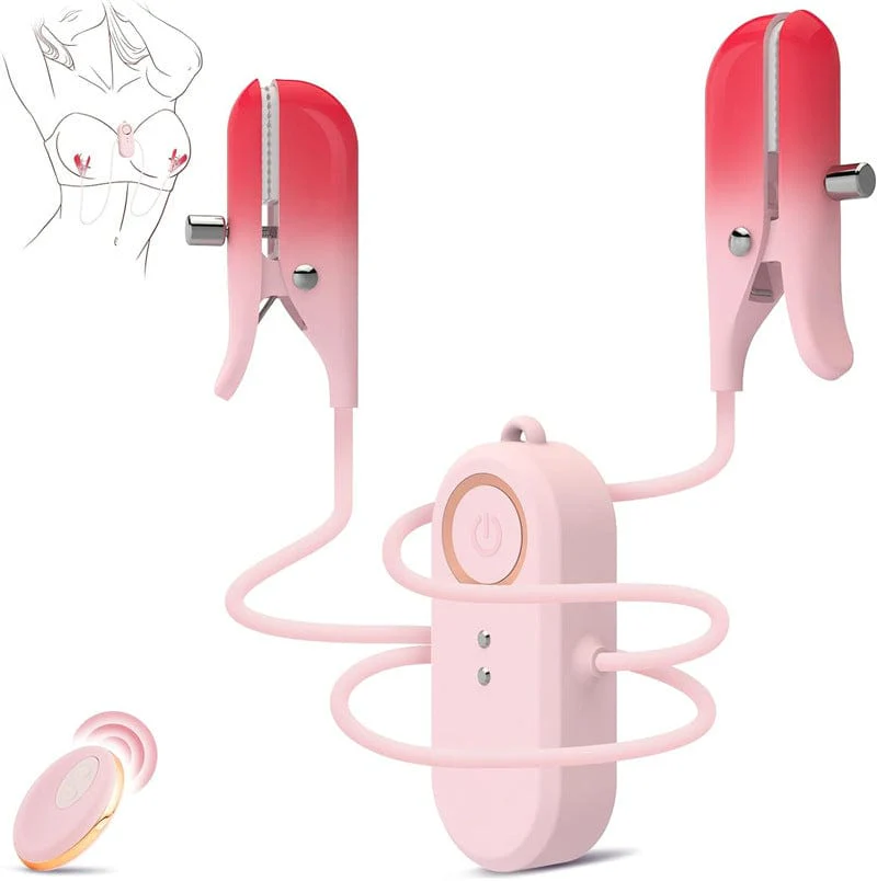 2 In 1 Wearable Nipple Clitoral Clamps Stimulation Vibrator For Women - Image 8