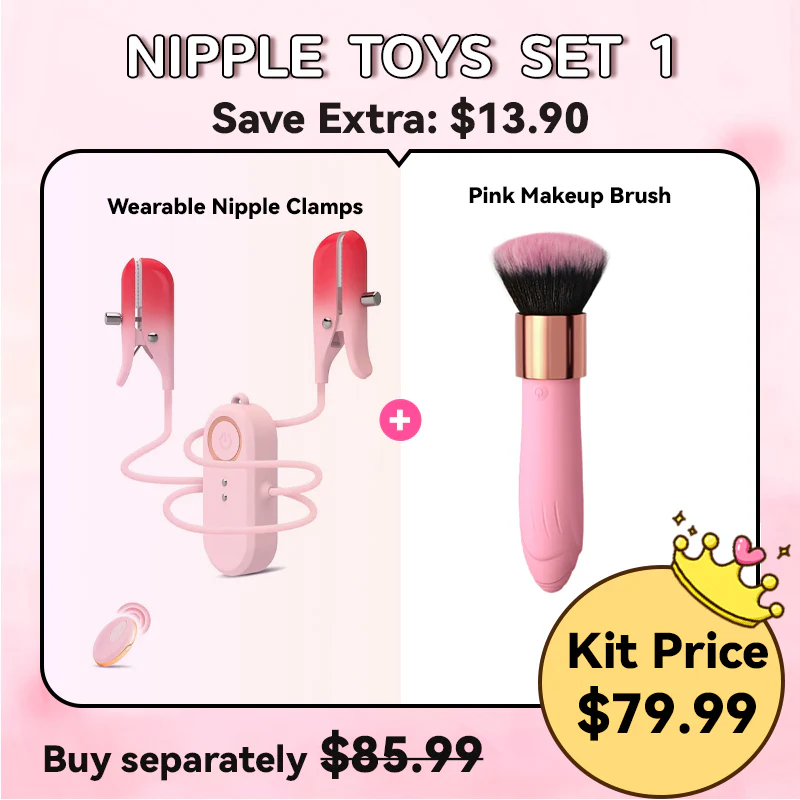 2 In 1 Wearable Nipple Clitoral Clamps Stimulation Vibrator For Women - Image 9