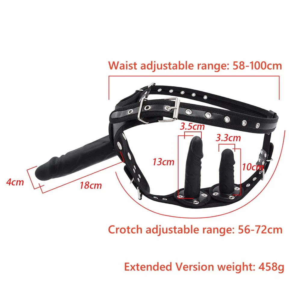 Wearable Removable Silicone G-Spot Stimulating Penis Dildo - Image 9