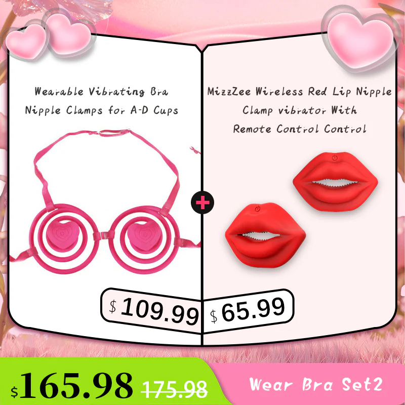 Wearable Vibrating Bra Nipple Clamps for A-D Cups - Image 10