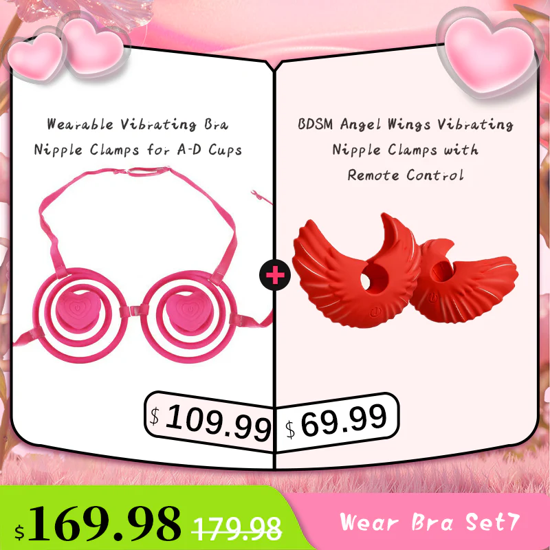 Wearable Vibrating Bra Nipple Clamps for A-D Cups - Image 15