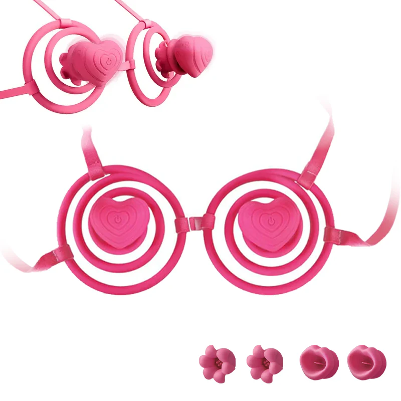 Wearable Vibrating Bra Nipple Clamps for A-D Cups - Image 3