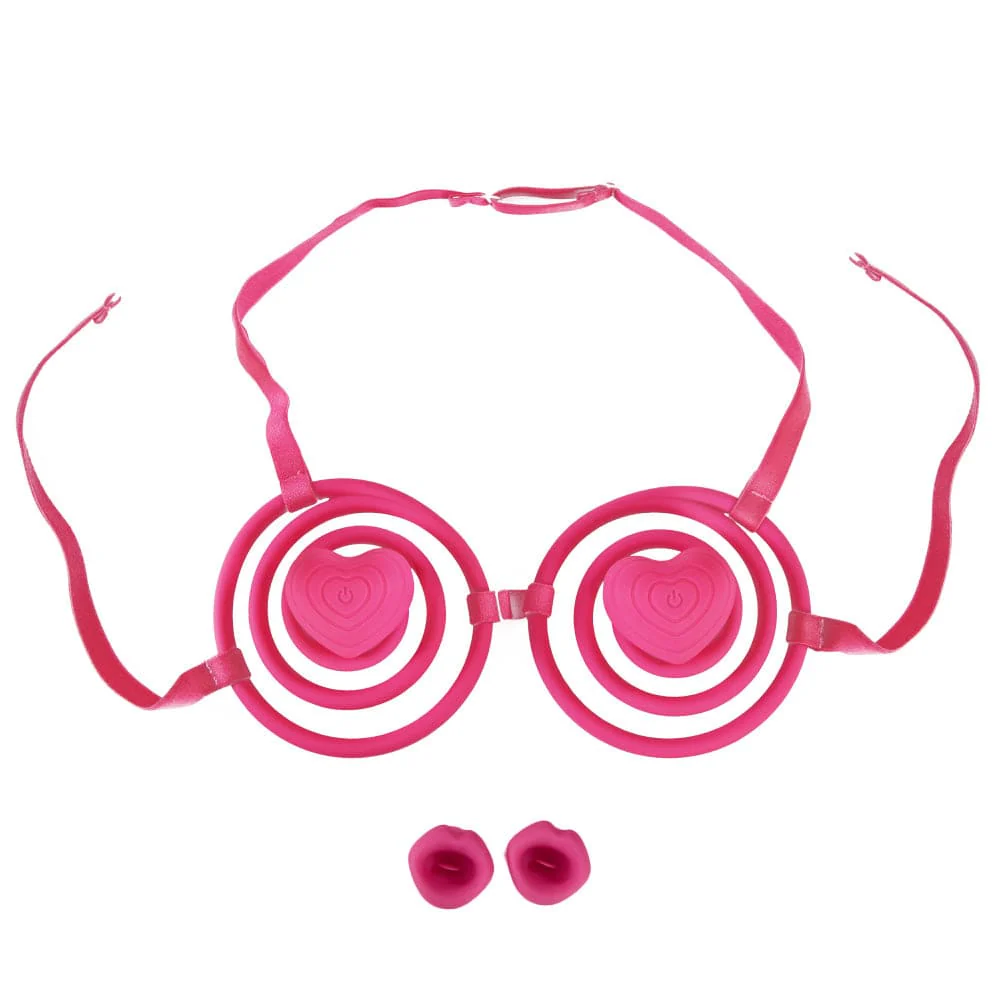 Wearable Vibrating Bra Nipple Clamps for A-D Cups - Image 8