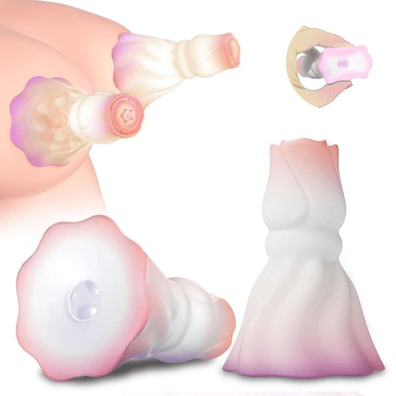 YEAIN Rose Nipple Stimulation Vibrators Manual Sucking Teasing Nipple Toy (A Pair) - Image 7