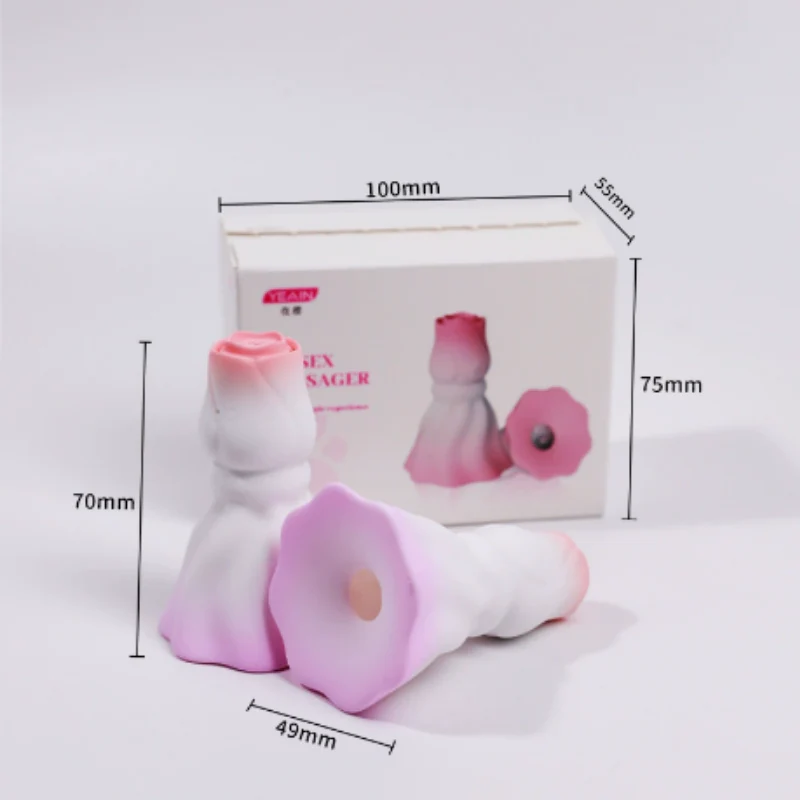 YEAIN Rose Nipple Stimulation Vibrators Manual Sucking Teasing Nipple Toy (A Pair) - Image 8